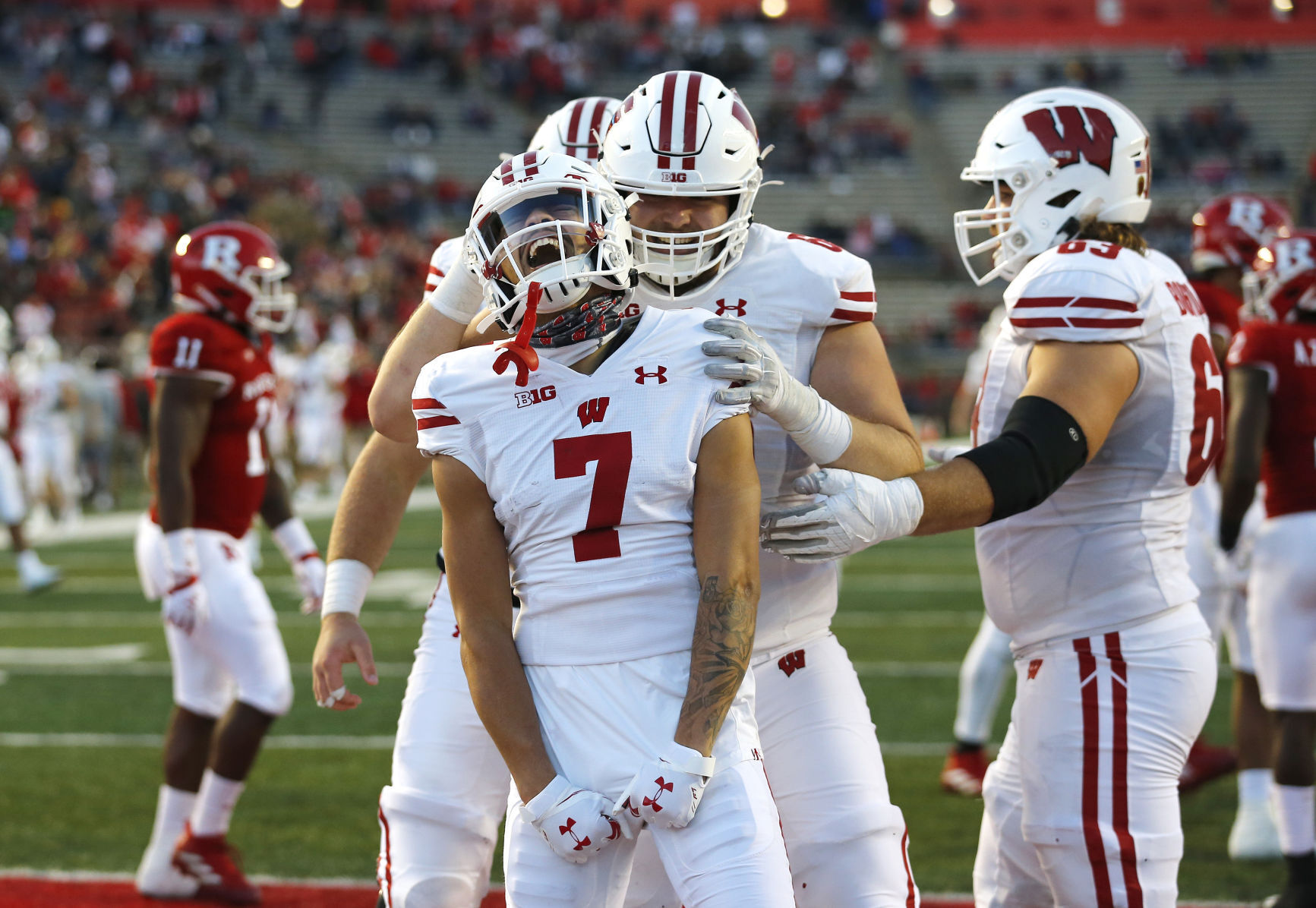 Wisconsin Rutgers Football